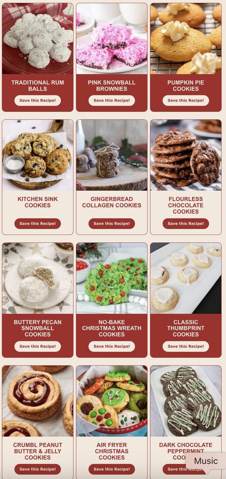 Day Six Christmas Cookies photo.